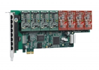 کارت آنالوگ A800 - 8Ports FXO/FXS PCI Express card