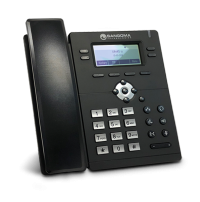 تلفن تحت شبکه S305 IP Phone - نمای مقابل تلفن