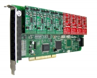 کارت آنالوگ A800 - 8Ports FXO/FXS PCI Express card